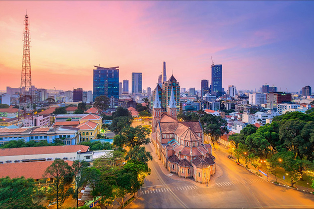 Saigon at Sunset -Indochina tour packages