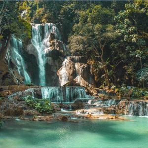 Khouang Si Waterfall - Laos travel packages