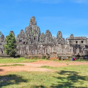 the Bayon Temple - Cambodia Laos tour pacakges