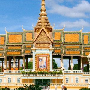 Khmer-style Royal Palace complex - Cambodia tour packages