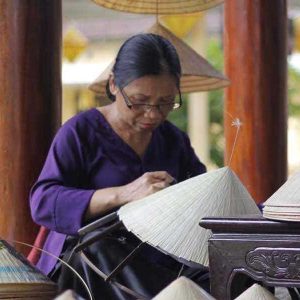 Conical Hat Village discovery with Vietnam Tour Packages