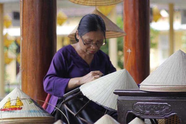 Conical Hat Village discovery with Vietnam Tour Packages