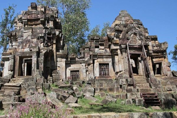 Ek Phnom Temple discovery with Cambodia Tours & Travel Packages