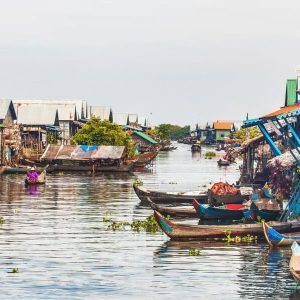 Kampong Luang floating village exploration witth Cambodia Tours & Travel Packages