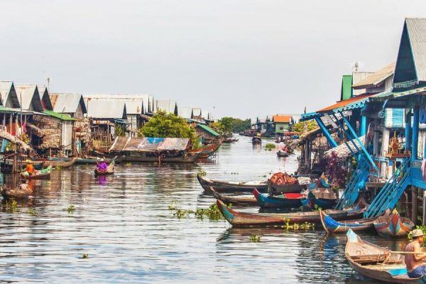 Kampong Luang floating village exploration witth Cambodia Tours & Travel Packages