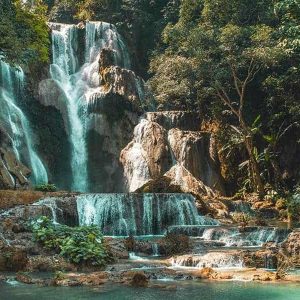 Khouangsi Waterfall - Laos Tour Packages