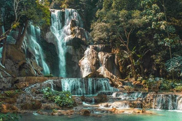 Khouangsi Waterfall - Laos Tour Packages