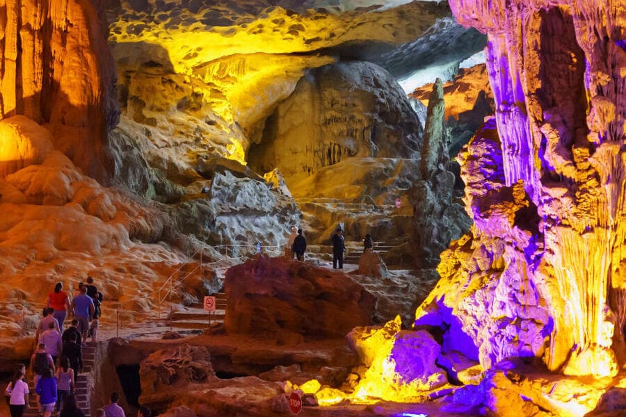 Sung Sot Cave - Vietnam Tours and Travel Packages