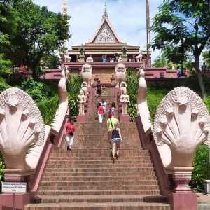 Wat Phnom exploration witth Cambodia Tours & Travel Packages