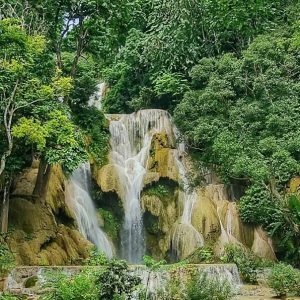 Kuang Si Waterfalls- Mekong River Cruise