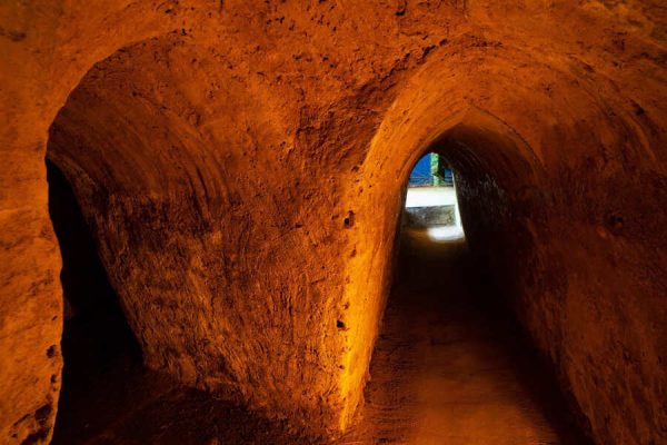 explore cu chi tunnels in indochina tours 15 days